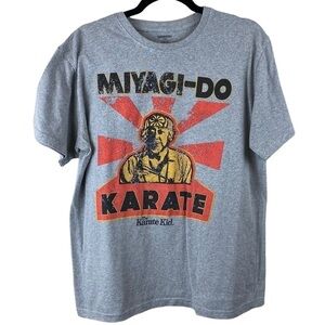 The Karate Kid Mr. Miyagi t-shirt Miyagi-Do Karate Cobra Kai Large unisex Shirt
